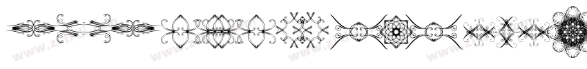 Oldstyle Flourishes字体转换